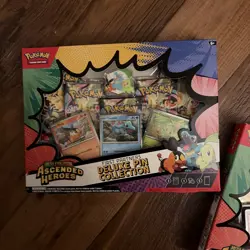 Pokemon Mega Evolution Ascended Heroes Deluxe Pin Collection Lot X2 - Image 3