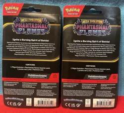 ⭐Phantasmal Flames Single Pack Blister Set - Cottonee & Whimsicott Pokemon⭐ - Image 2