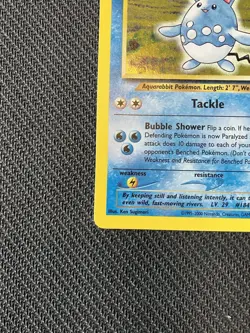 Pokemon TCG Azumarill Neo Genesis Holo Card 2/111 Rare - Image 2
