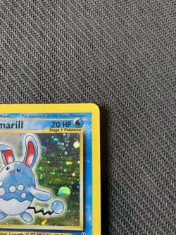Pokemon TCG Azumarill Neo Genesis Holo Card 2/111 Rare - Image 4