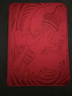 DARKRAI - Vault X - 4 Pocket Zip Binder EXO-TEC - Red - Laser Etched 160 Pockets - Image 1