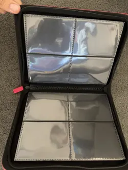 DARKRAI - Vault X - 4 Pocket Zip Binder EXO-TEC - Red - Laser Etched 160 Pockets - Image 3