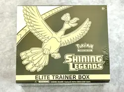 Pokemon TCG Shining Legends Elite Trainer Box Factory Sealed ETB - Image 1