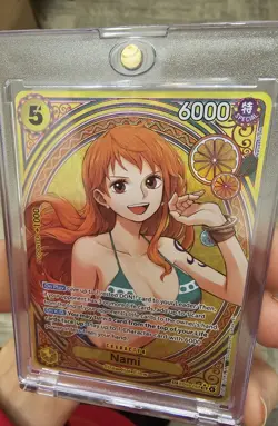 Bandai One Piece CCG Nami EB03-053 Full Art SP - NM - Image 1