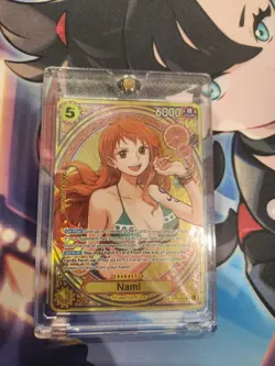 Bandai One Piece CCG Nami EB03-053 Full Art SP - NM - Image 3