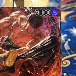 One Piece CCG Roronoa Zoro OP01-025 SR Alt Art Romance Dawn NM - Image 3