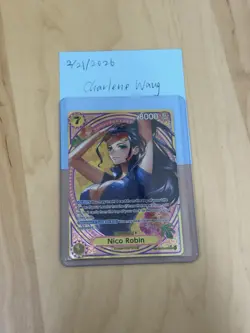 Bandai One Piece Nico Robin EB03-055 Super Rare SP Foil 8000 Heroines Edition - Image 1