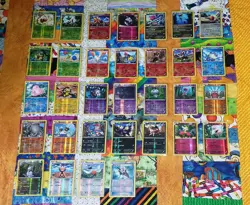 Pokemon XY Flashfire Lot of 32 Unique Reverse Holo Cards – Pack to Sleeve - Image 1