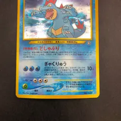 [SWIRL] Feraligatr Holo Neo Premium File Promo - Japanese Pokemon Card - 2000 - Image 4
