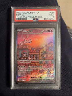 Pokemon Mew Ex 151 UPC Promo PSA 9 - Image 1