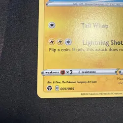 Pokemon Pikachu On The Ball UK Exclusive Futsal Promo Card 001/005 UNSEALED - Image 2