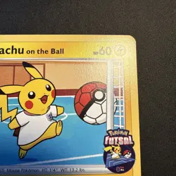 Pokemon Pikachu On The Ball UK Exclusive Futsal Promo Card 001/005 UNSEALED - Image 4