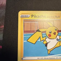 Pokemon Pikachu On The Ball UK Exclusive Futsal Promo Card 001/005 UNSEALED - Image 5