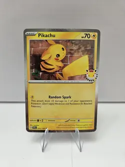 Pikachu Pokemon Day 2026 Stamped Promo 051/162 - Image 1
