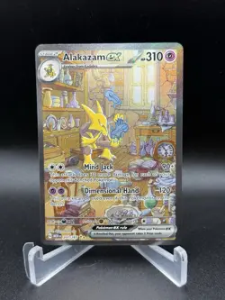 Pokemon Alakazam EX SV: 151 201/165 SIR NM In Hand & Ready To Ship!!! - Image 1