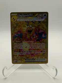 Pokemon Charizard ex SV03 Obsidian Flames Holo Rare Full Art 228/197 EX 330 HP - Image 1