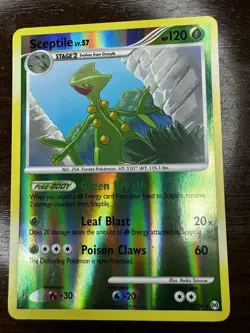 Sceptile Holo Rare 30/99 Arceus Set Pokemon TCG Card English - Image 1
