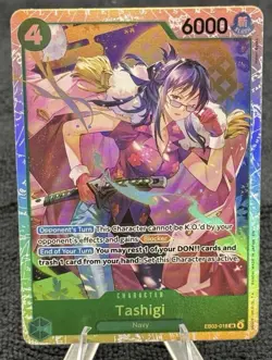 One Piece Tashigi (EB03-018) SR Extra Booster: One Piece Heroine’s Edition - Image 1