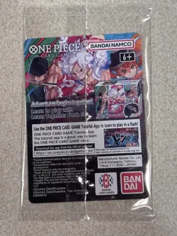 One Piece Monkey D. Luffy US Voyage College Basketball Promo Card (Sealed - New) - Image 2