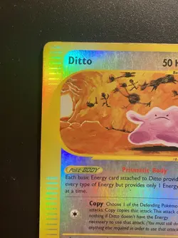 Pokemon Card-Ditto-Skyridge-Holo Reverse-51/144-ENG-LP - Image 3