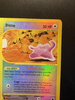Pokemon Card-Ditto-Skyridge-Holo Reverse-51/144-ENG-LP - Image 4