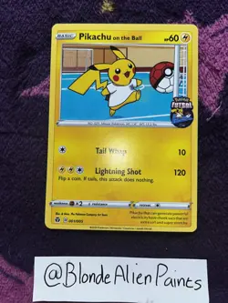 Pikachu On the Ball Promo Card 001/005 UK Exclusive Pokemon TCG Unsealed - Image 2