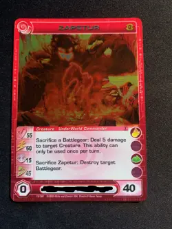 Zapetur - Rare - Chaotic Card - Silent Sands 'Max Energy' N/M - Image 1