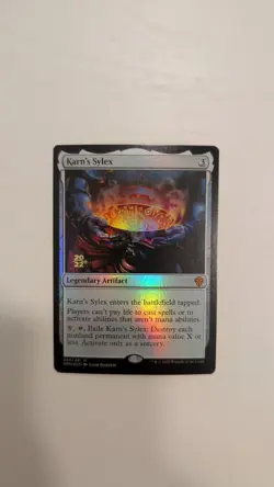 Magic The Gathering MTG Dominaria United Prerelease - Karn's Sylex (Foil) - Image 1