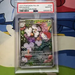 Pokemon TCG Maushold 226/193 Paldea Evolved Illustration PSA 10 - Image 1