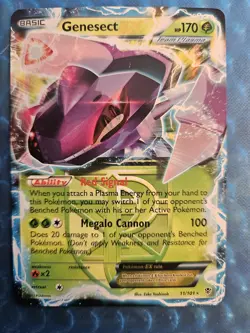 Pokemon TCG - Genesect EX Holo Plasma Blast 11/101 Ultra Rare - Image 1