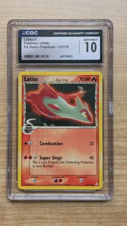 Pokemon - Latias (Delta Species) 21/110 | EX Holon Phantoms | CGC 10 - Image 1
