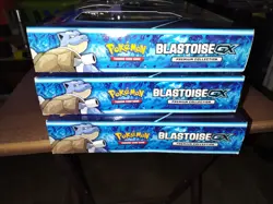 Lot Of 3 Pokemon Blastoise GX Premium Collection Boxes, Unified Minds, Celestial - Image 5