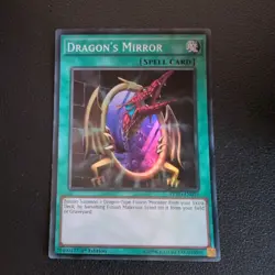 Dragon's Mirror pevo-en039 1st Edition Super Rare Yu-Gi-Oh! - Image 1