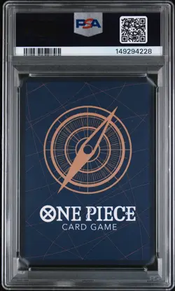 One Piece Monkey D. Luffy US College Voyage Basketball Card PSA 10 - In Hand - Image 2