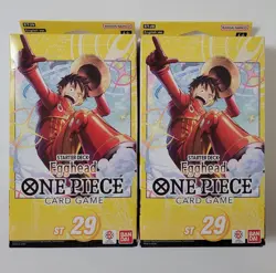 One Piece Egghead Starter Deck [ST29] English Version Lot Of (2) New Sealed - Image 1