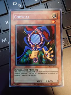 Yu-Gi-Oh! SECRET RARE CARD COPYCAT RP01-EN092 NM - Image 1