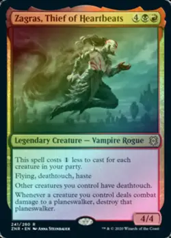 1x Zagras, Thief of Heartbeats FOIL - Zendikar Rising - SPARROW MAGIC - Image 1