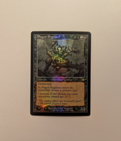 Magic The Gathering MTG Modern Horizons - Plague Engineer (Retro Frame Foil) - Image 1