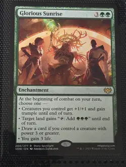 Glorious Sunrise X1 VOW MTG Innistrad: Crimson Vow B1 - Image 1