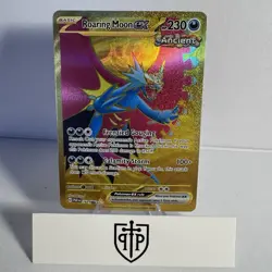 Pokemon TCG - Roaring Moon ex 262/182 - Paradox Rift - Gold Hyper Rare - NM - Image 1
