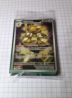 Pokemon TCG Sealed Alakazam Promo 009 : Mega Evolution Promo Holo - Image 3