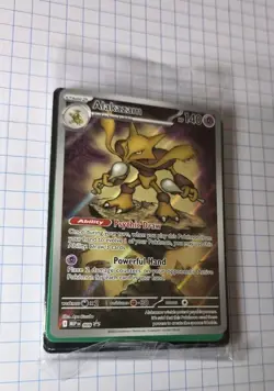 Pokemon TCG Sealed Alakazam Promo 009 : Mega Evolution Promo Holo - Image 4