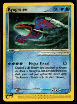Pokemon Card Kyogre ex 001 Black Star Promo Regular NM/LP - Image 1