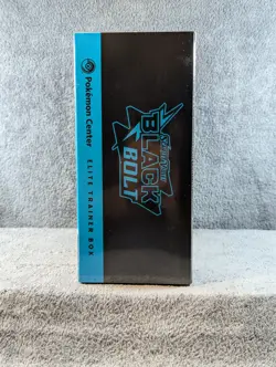 Black Bolt Pokemon Center Elite Trainer Box ETB Pokemon TCG New Sealed - Image 5