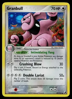 Pokemon Card - Granbull Unseen Forces 39/115 Uncommon Reverse Holo Stamped - Image 1