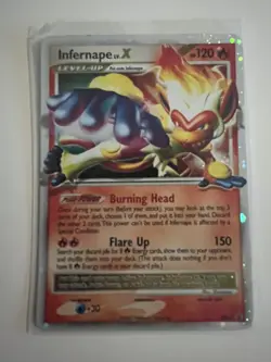 Infernape LV.X DP10 Promo Holo Good Condition Black Star Promo - Image 1