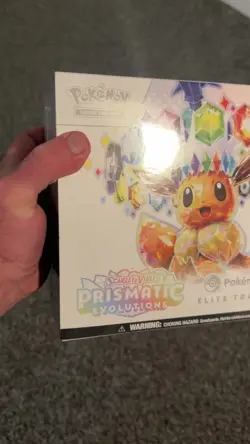 Pokemon Center Prismatic Evolutions Elite Trainer Box ETB New and Sealed - Image 2