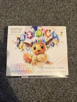 Pokemon Center Prismatic Evolutions Elite Trainer Box ETB New and Sealed - Image 3