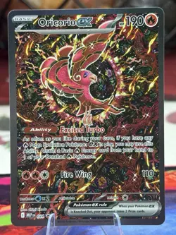 Pokemon TCG Oricorio EX 024 Black Star UPC Promo Phantasmal Flames NM/Mint - Image 1