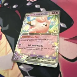 Pokemon TCG Lillie's Clefairy EX Journey Together Double Rare 056/159 Near Mint - Image 4